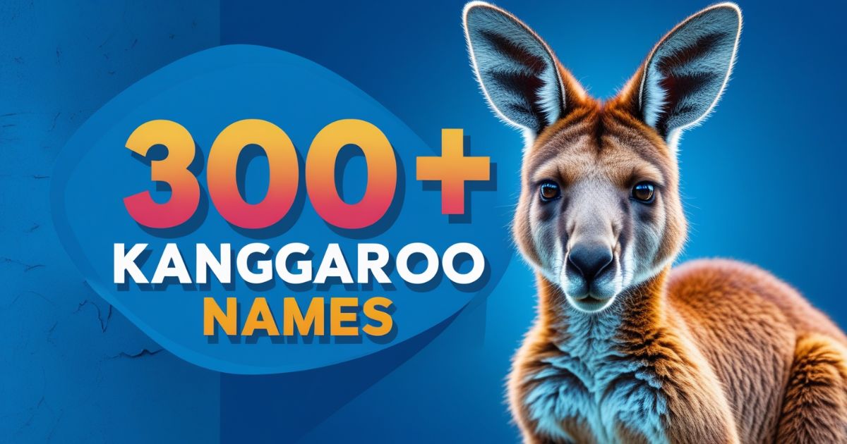 300+ Cool & Cute Kangaroo Names + AI Generator (2025)