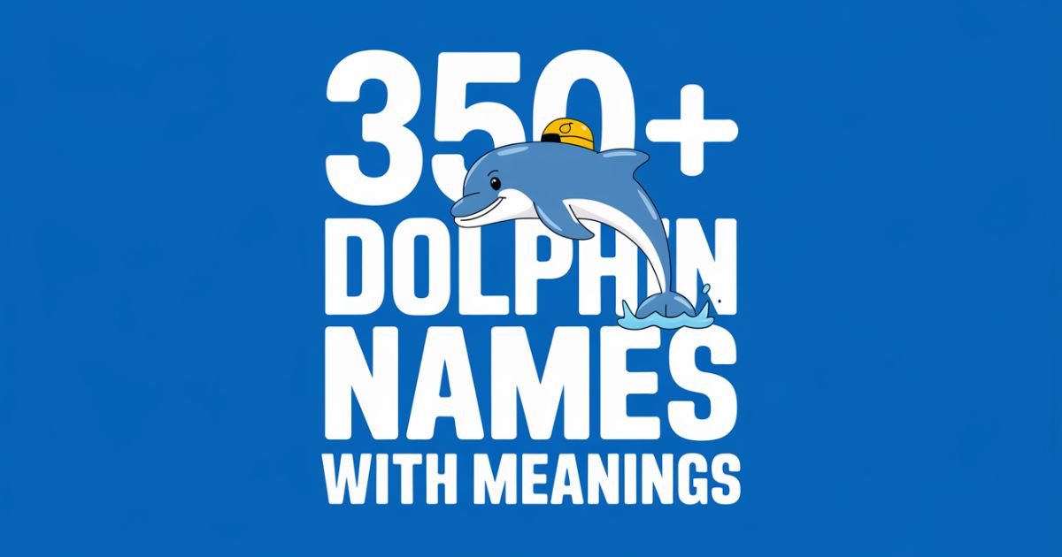 350+ Dolphin Names: The Ultimate Guide to Naming Dolphins