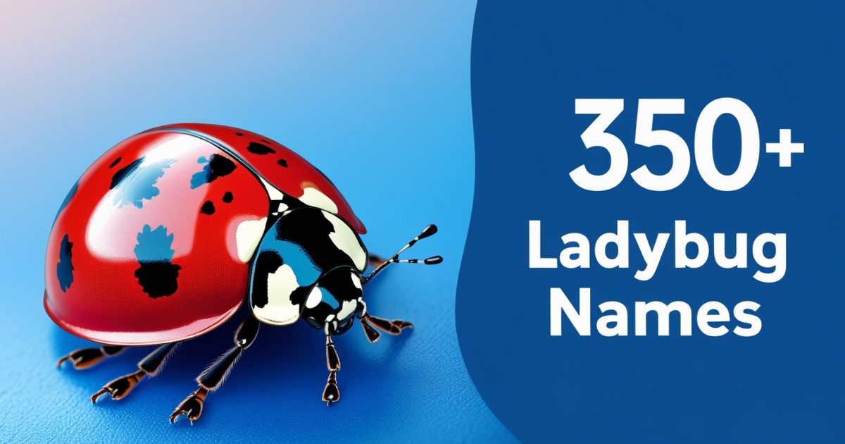 350+ Unique & Cute Ladybug Names: Meaningful Ideas