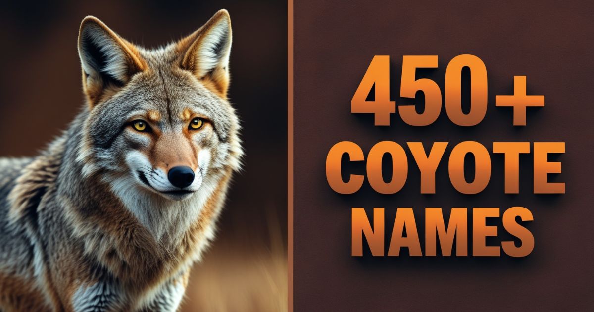 450+ Coyote Names