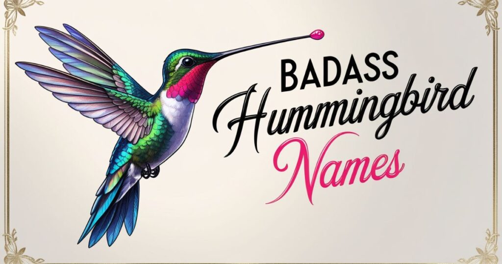 Badass Hummingbird Names