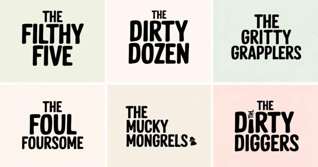 Best Dirty Team Names for Any Occasion