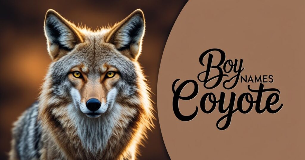 Boy Coyote Names