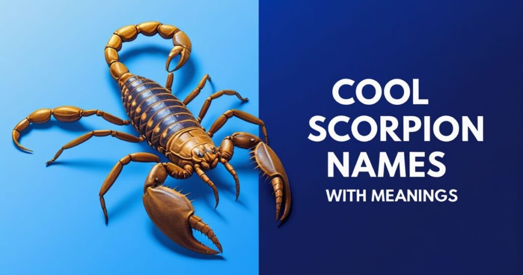 Cool Scorpion Names