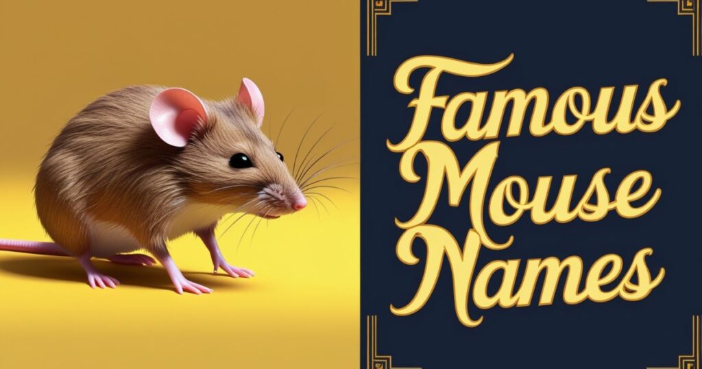 Famous Mouse Names