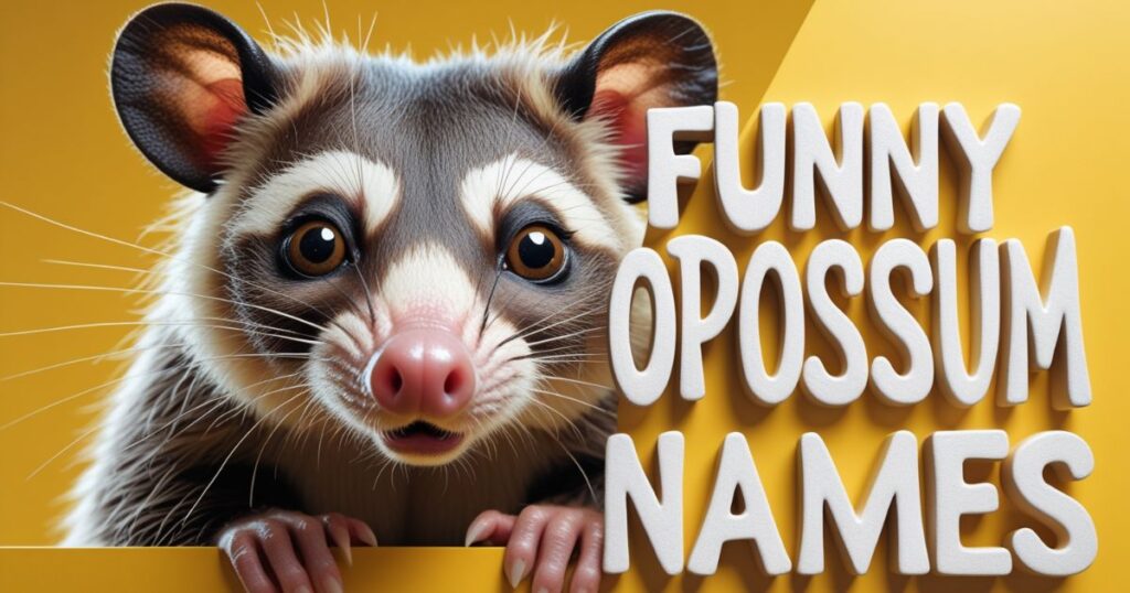 Funny Opossum Names