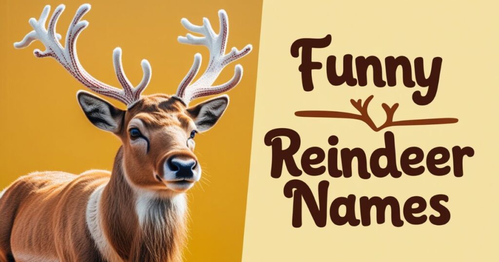 Funny Reindeer Names