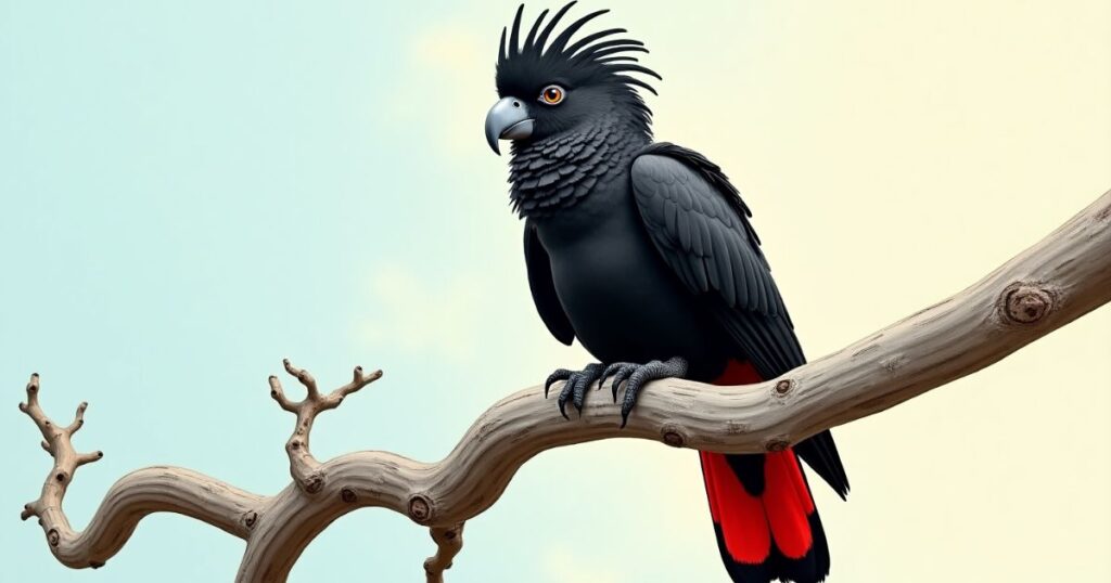 Red-Tailed Black Cockatoo