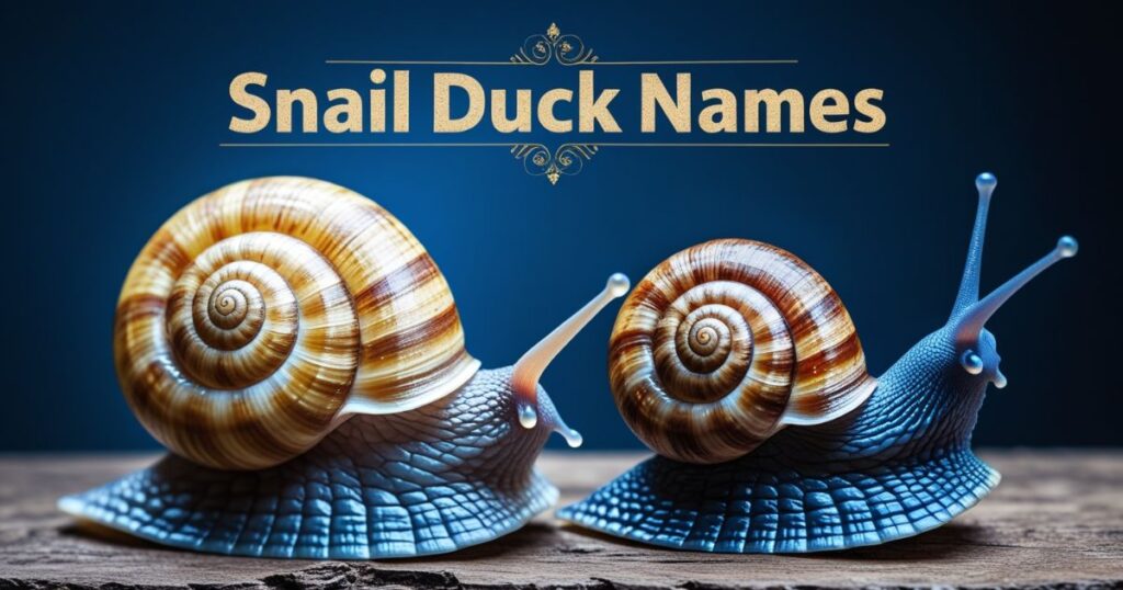 Snail Duck Names