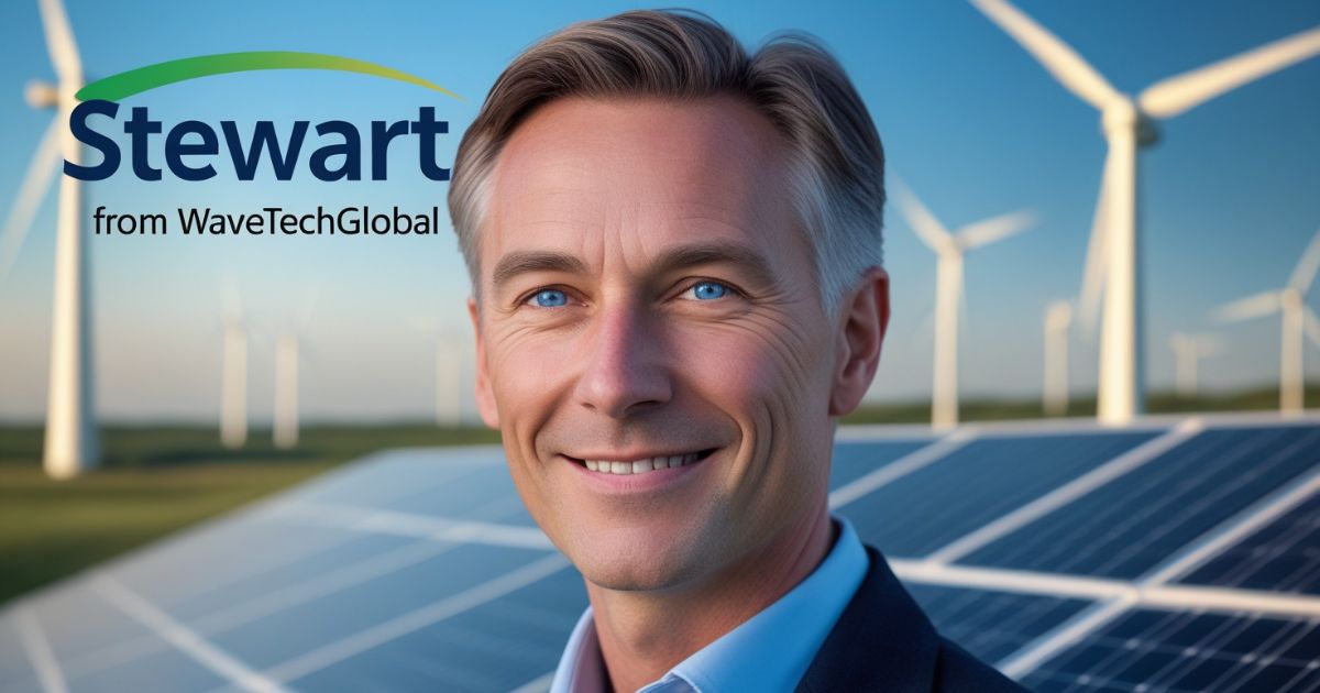 Stewart from WavetechGlobal: Leadership Renewable Energy