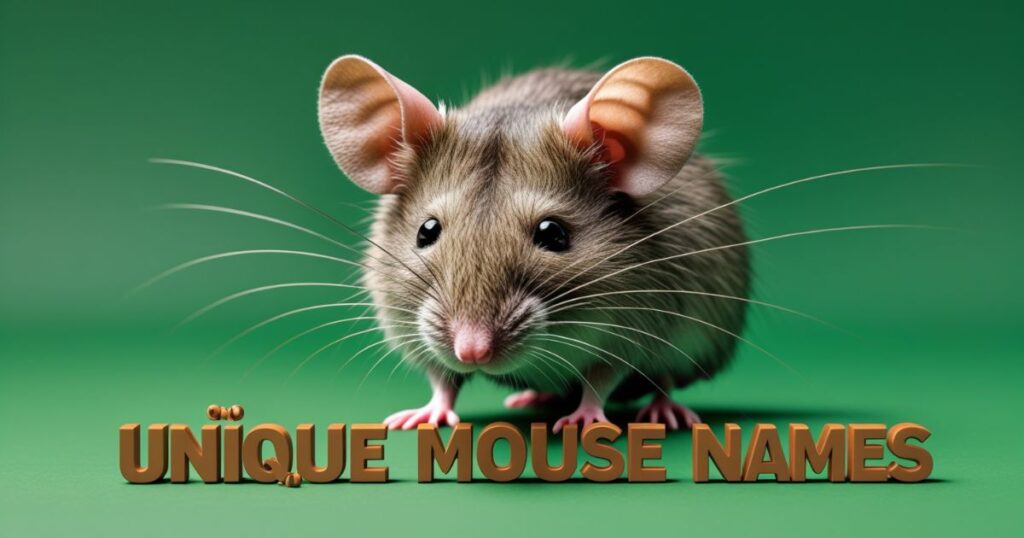 Unique Mouse Names